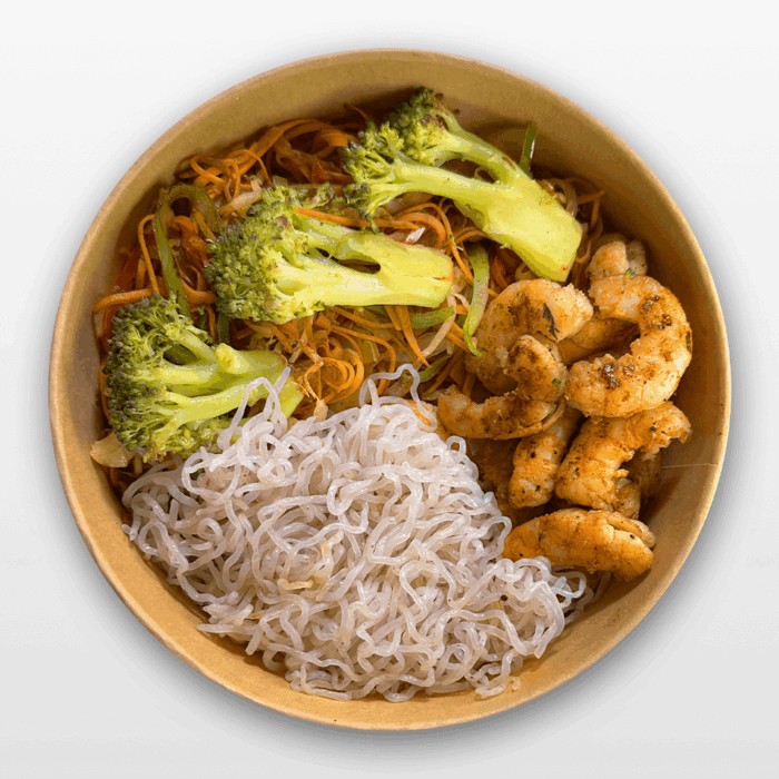 Shrimp noodles