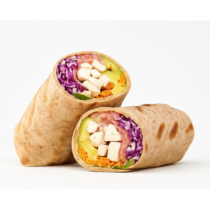 Wrap crudités poulet