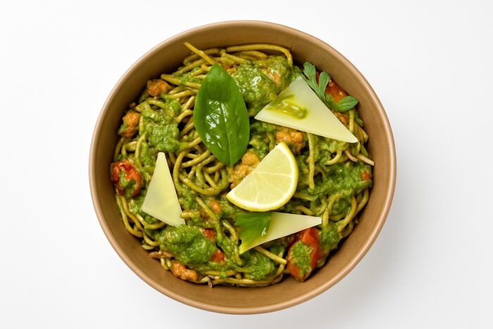 Spaghettis salmon
